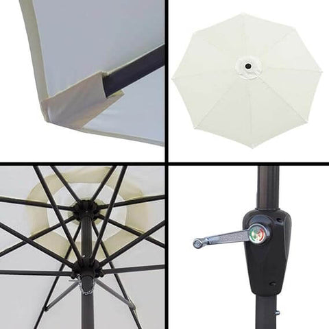 Tilting umbrella