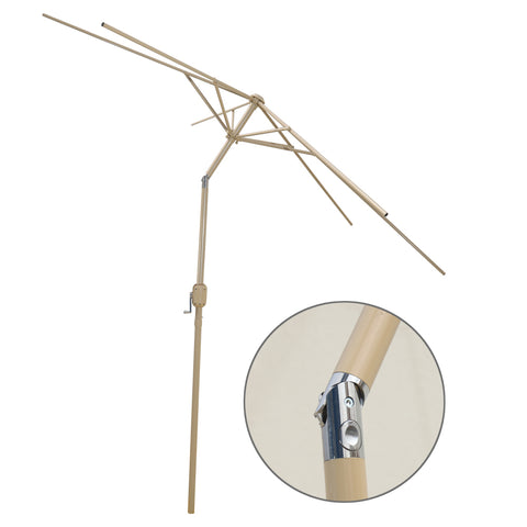 Cantilever umbrella frame