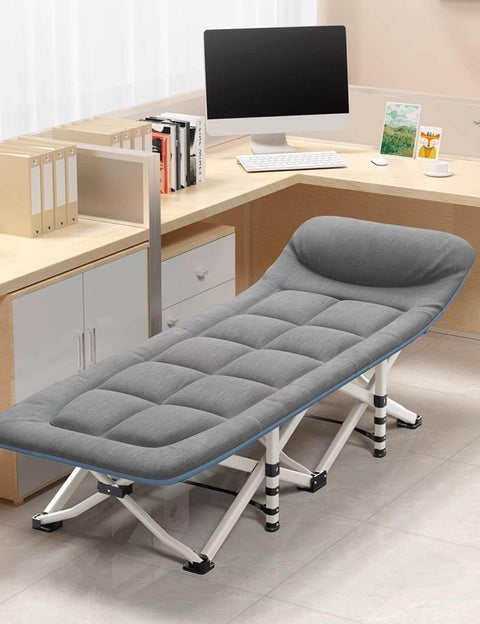 Foldable camping bed