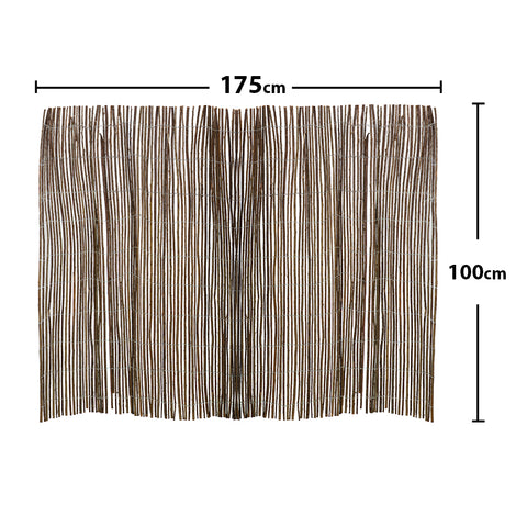 Bamboo fence screening
