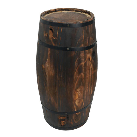 antique style wooden barrel