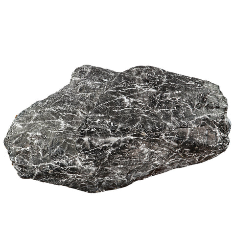 صخرة جيرية صناعية مزخرفة من الحجر الأبيض والأسود (حجر فقط)