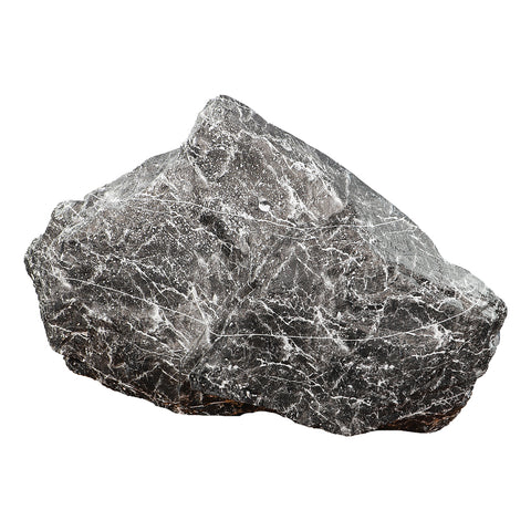 صخرة جيرية صناعية مزخرفة من الحجر الأبيض والأسود (حجر فقط)