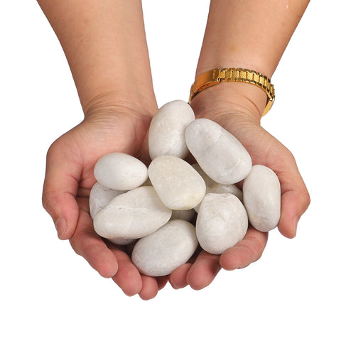 White Garden Stones