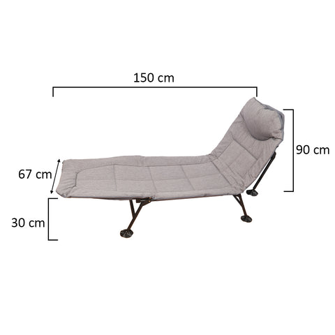Outdoor adjustable bed
