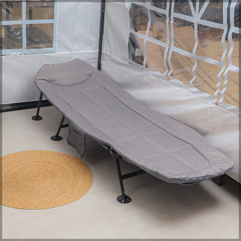 Compact folding bed