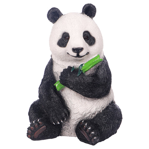 Concrete panda statue