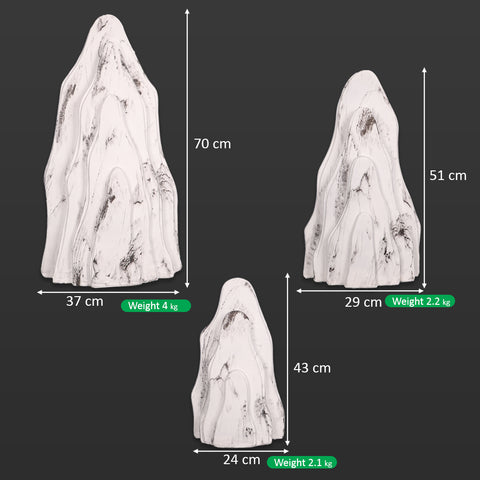 Polished decorative stones