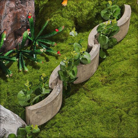 Garden edging fence