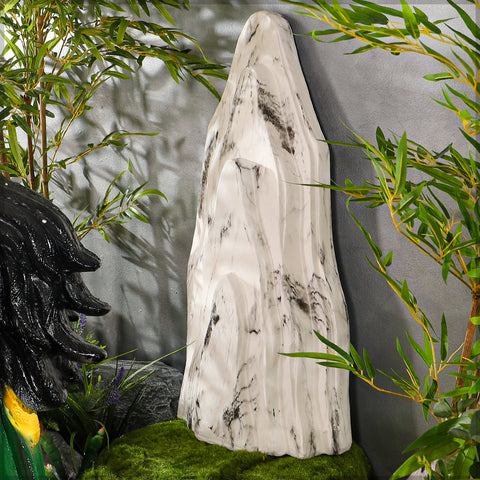 Garden stone accents