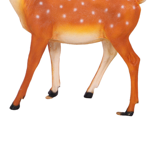 Faux deer sculpture