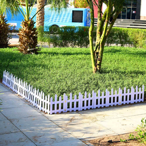 Sturdy garden fence