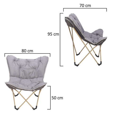 Portable folding chair