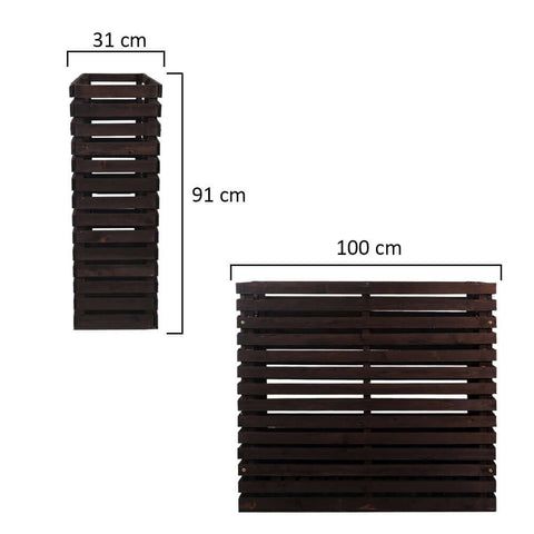 planter stand, wooden planters, hanging planters