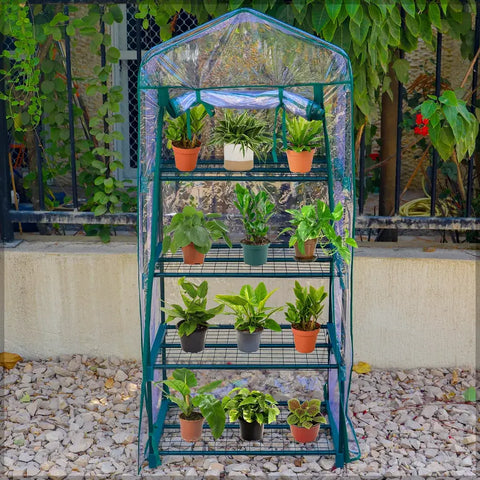 4 tier shelving stand for herbs