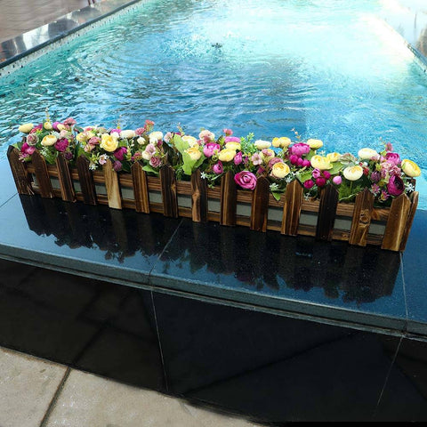 planter stand, wooden planters, hanging planters