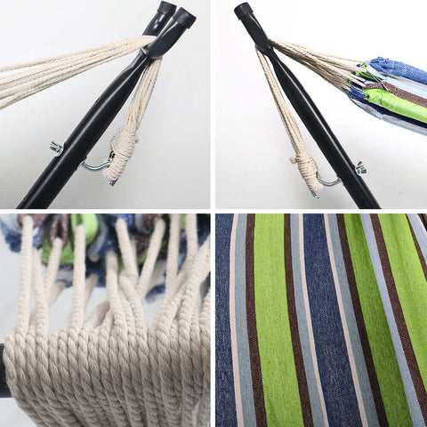 Outdoor double hammock