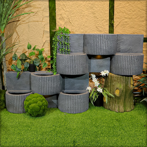Decorative Wall Plant Boxes with Light(wall plant box only)