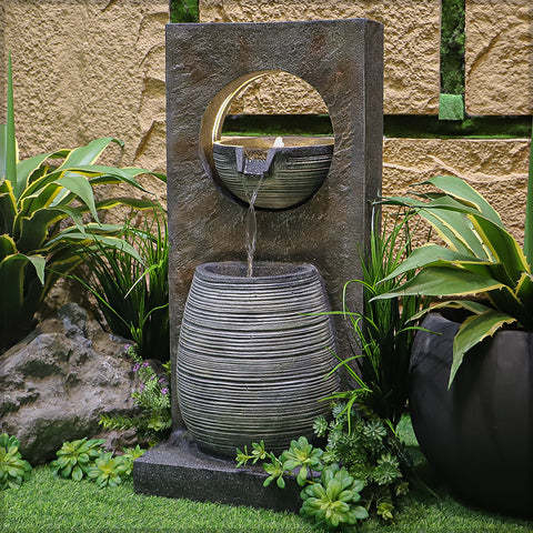 Cascading bowl fountain
