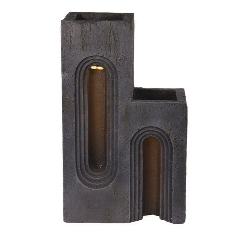 Glowing gray planter