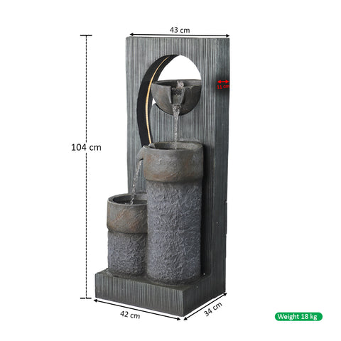 Outdoor garden fountain