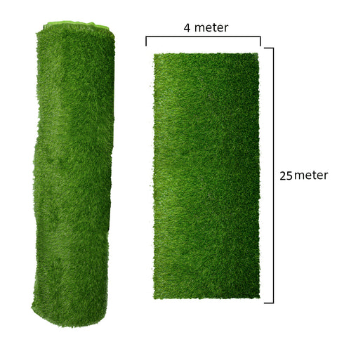 Artificial Grass Carpet with 4m Width (400cm x 100cm)