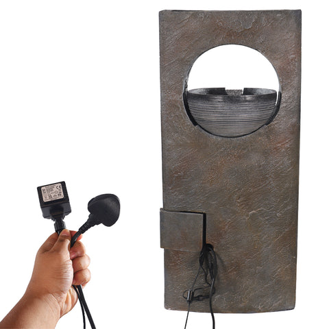 Outdoor bowl fountain