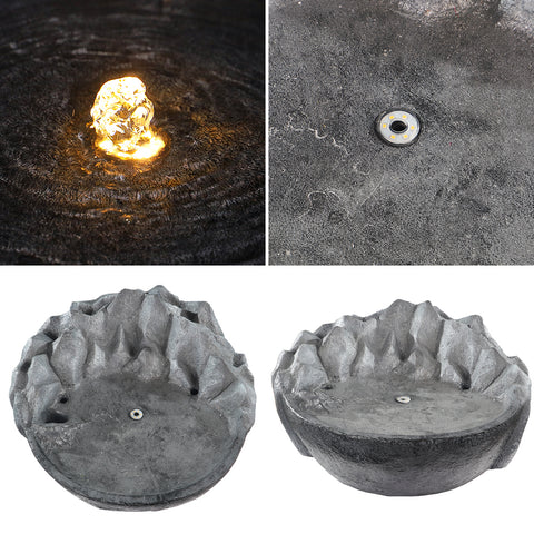 Mountain rock fountain Dubai