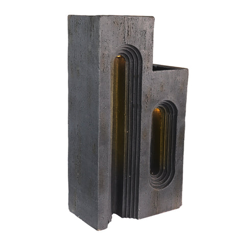 Decorative Lighting Gray Pots