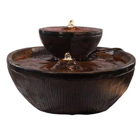 Relaxing tabletop fountain