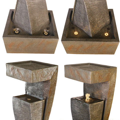 Decorative ripple fountain