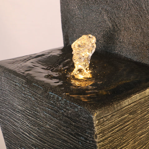 Outdoor water fountain