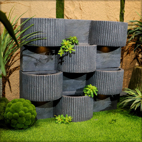 Decorative Wall Plant Boxes with Light(wall plant box only)