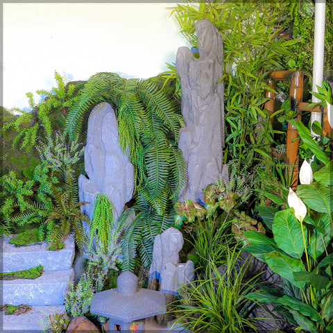 Large stone ornament