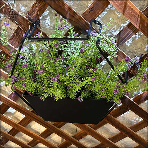 planter stand, wooden planters, hanging planters