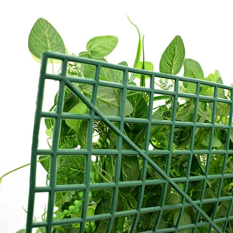 Fake grass wall décor