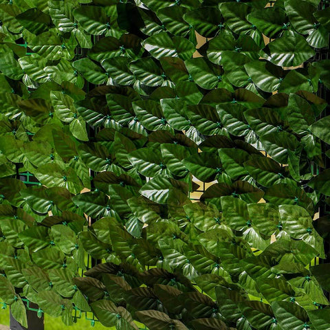 Artificial foliage curtain