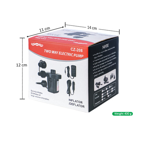 Air pump for inflatables