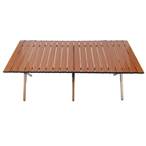 Foldable aluminum table