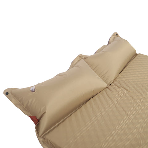 Foldable camping mattress