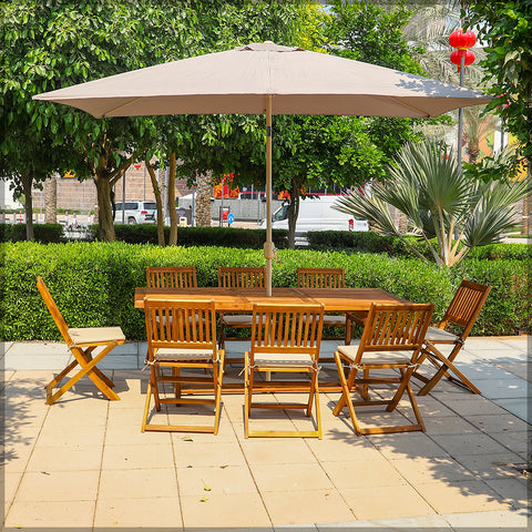 طقم طاولة طعام 9 قطع