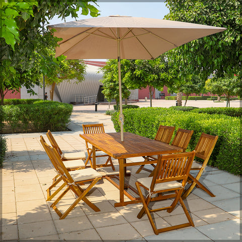 طقم طاولة طعام 9 قطع