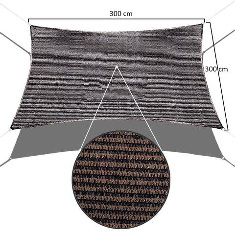 This 3x3 blue Sails Canopy is perfect for providing shade and protection from the elements.