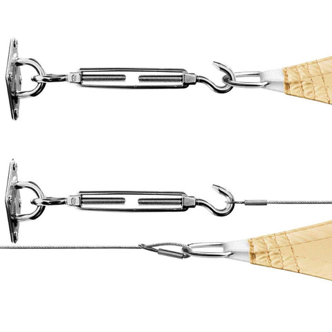 Triangle awning for patio