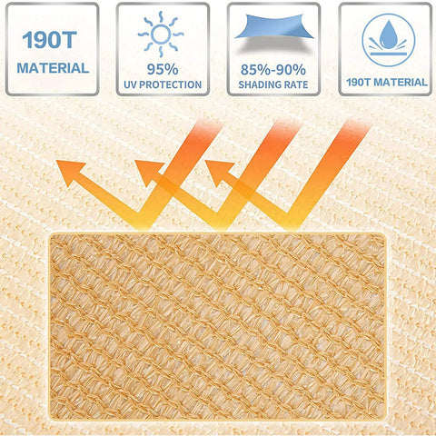 مظلة شراعية واقية من الشمس (شراع فقط)