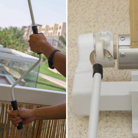 Protect your windows and your indoor space from harsh, damaging UV rays with our Outdoor Window SunShade.