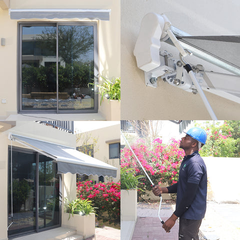 Outdoor blinds for balcony