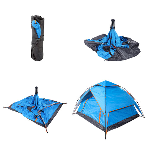Foldable Polyester Pop-up Camping Tent(tent only)