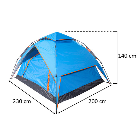 Foldable Polyester Pop-up Camping Tent(tent only)