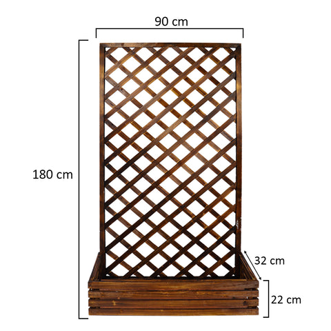 fence mounted planter